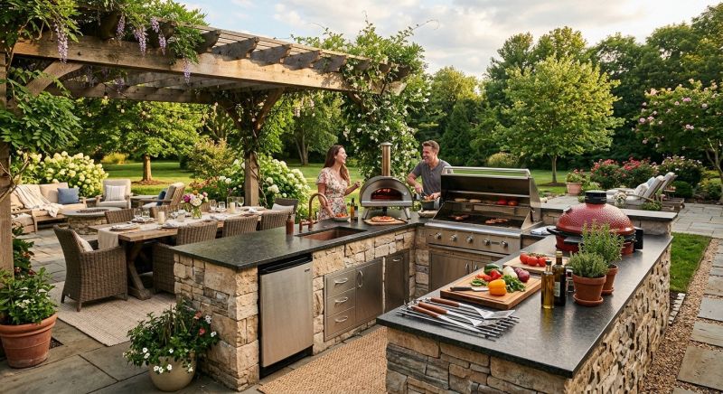 Outdoor Kitchen Remodeling in Summerville, SC