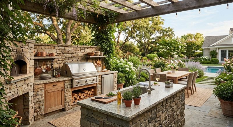 Outdoor Kitchen Renovation in Alpharetta, GA