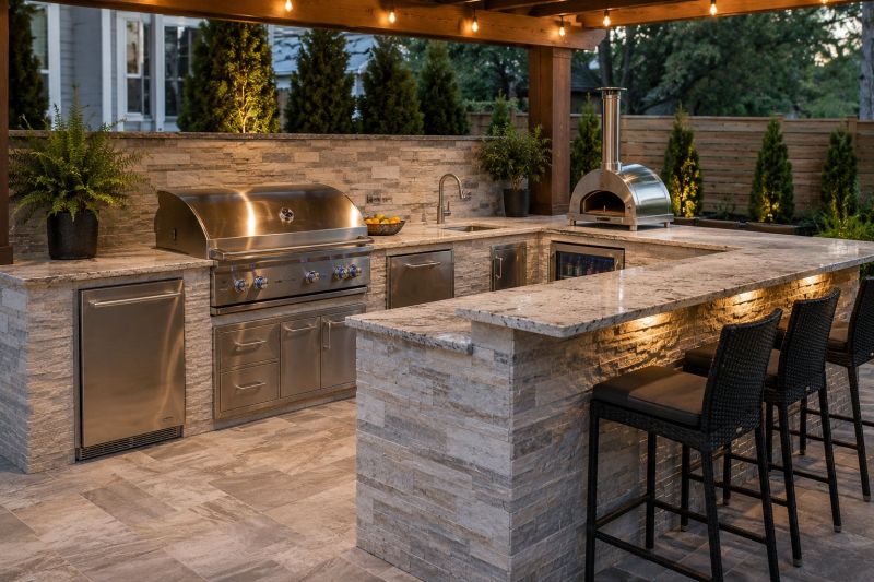 Outdoor Kitchen Renovation in Pearland, TX